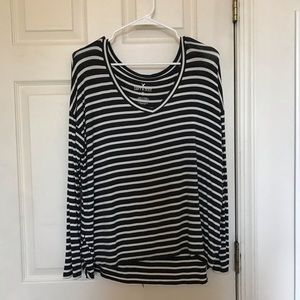 Striped Long Sleeved T-Shirt American Eagle